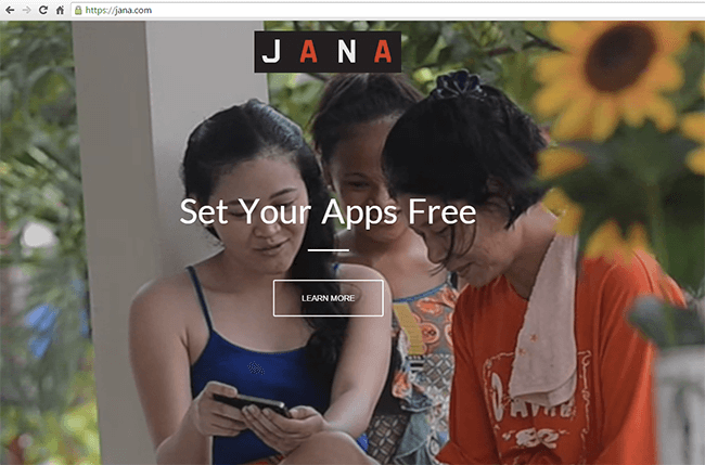 Jana Raises $57 million for Sponsored Mobile Access