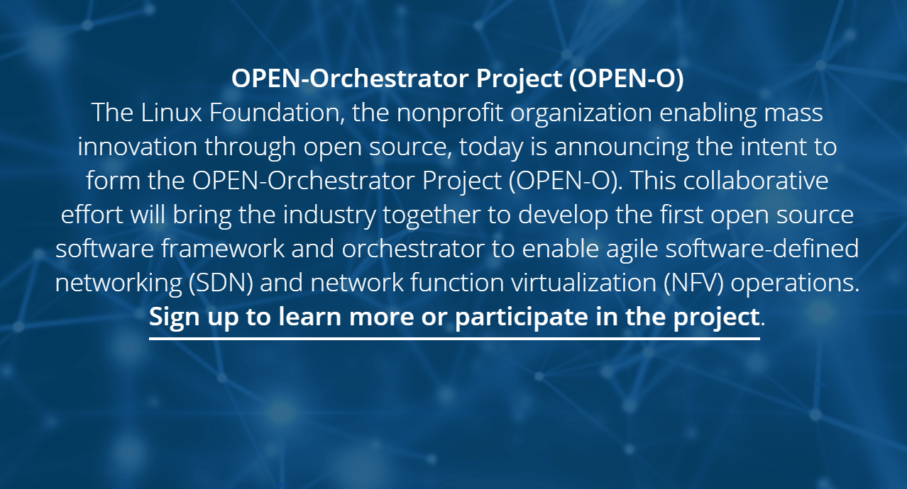 #MWC16: Linux Foundation Backs Open-Orchestrator Project