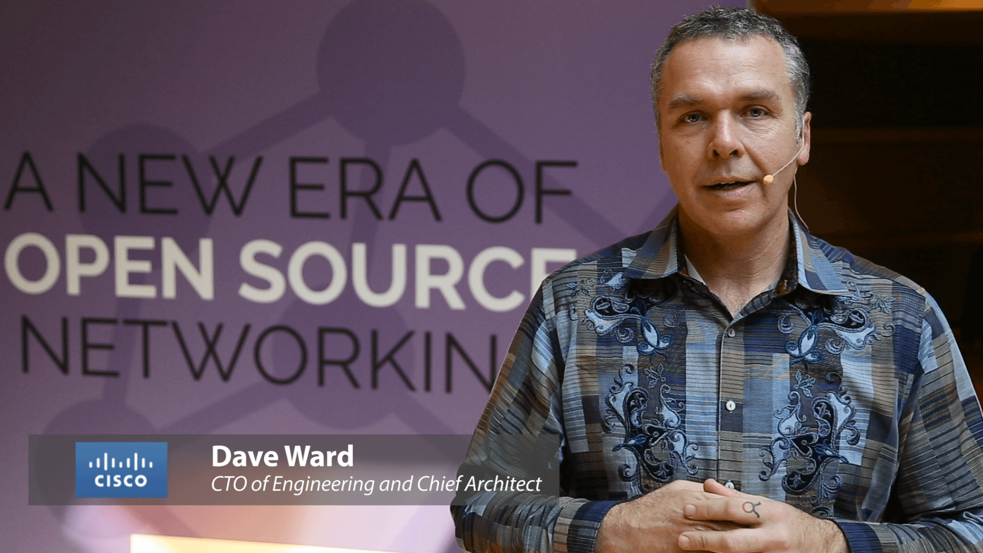 Video: Cisco’s Dave Ward on the Evolution of Open Networking