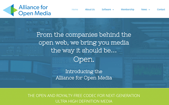 Alliance for Open Media Targets Open Source Video Codec