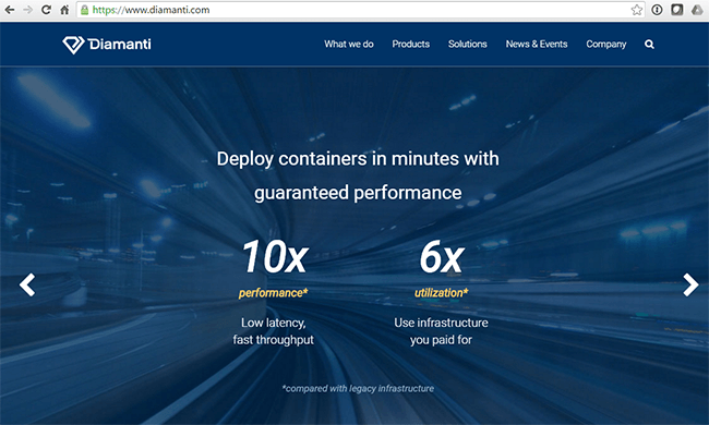 Diamanti Raises $12.5 Million Appliance Built to Track Linux Containers
