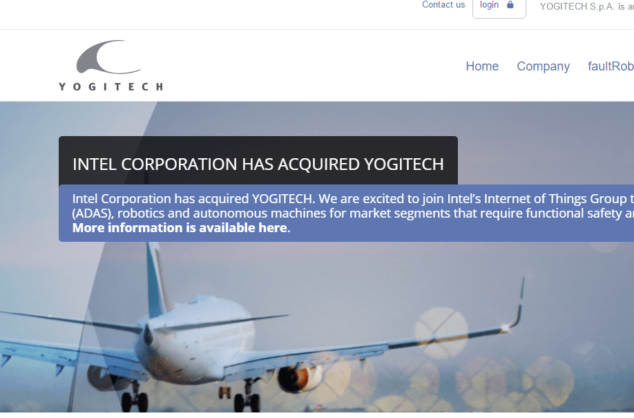 Intel Acquires YOGITECH for ADAS