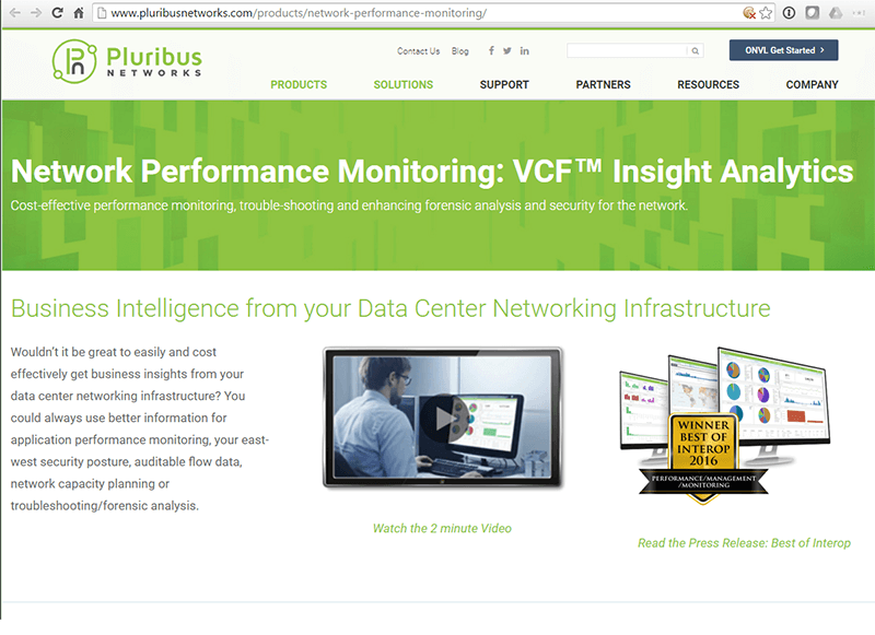 Pluribus Advances its Network Monitoring Solution