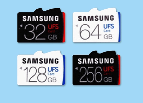 Samsung’s Universal Flash Storage Cards  Reach 256 GB