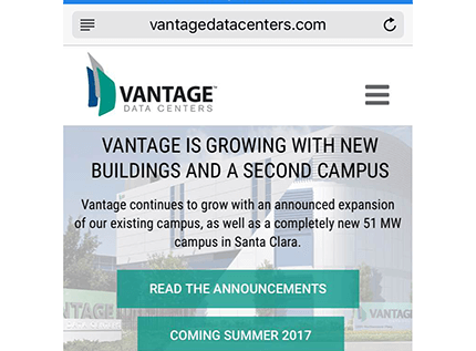 Vantage Data Centers Plans Second 9-acre campus in Santa Clara