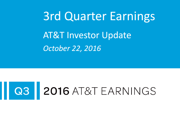 AT&T Revenue Flat in Q3
