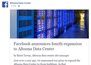 Facebook Plans 4th Expansion of Iowa Data Center