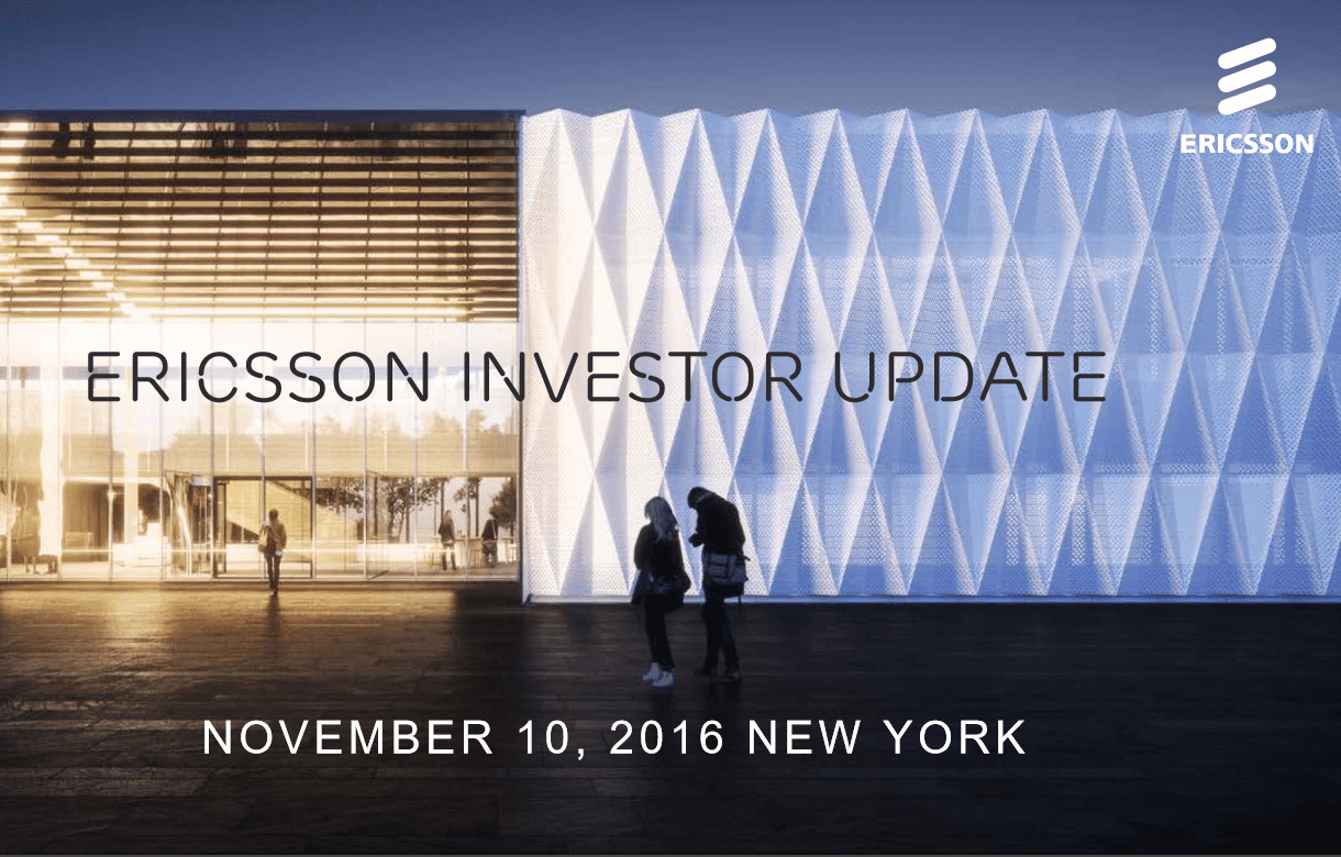 Ericsson Updates Financial Outlook