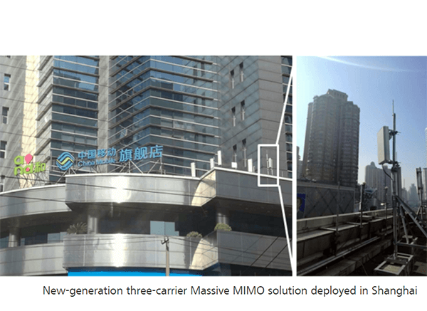 China Mobile Launches Wideband Massive MIMO with Huawei