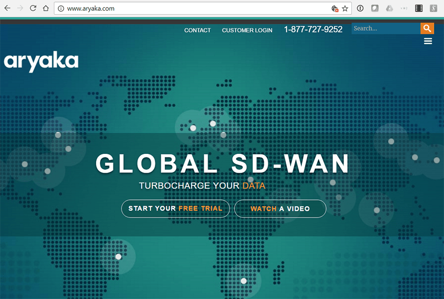 Aryaka Raises $45 Million for SD-WAN