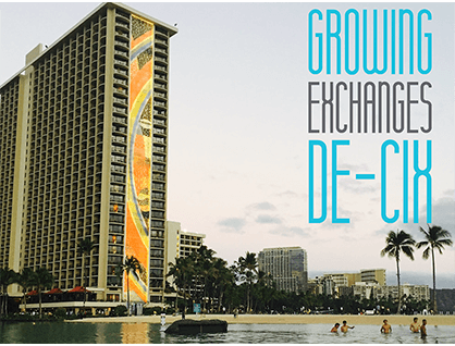 PTC’17: Growing Exchanges – DE-CIX