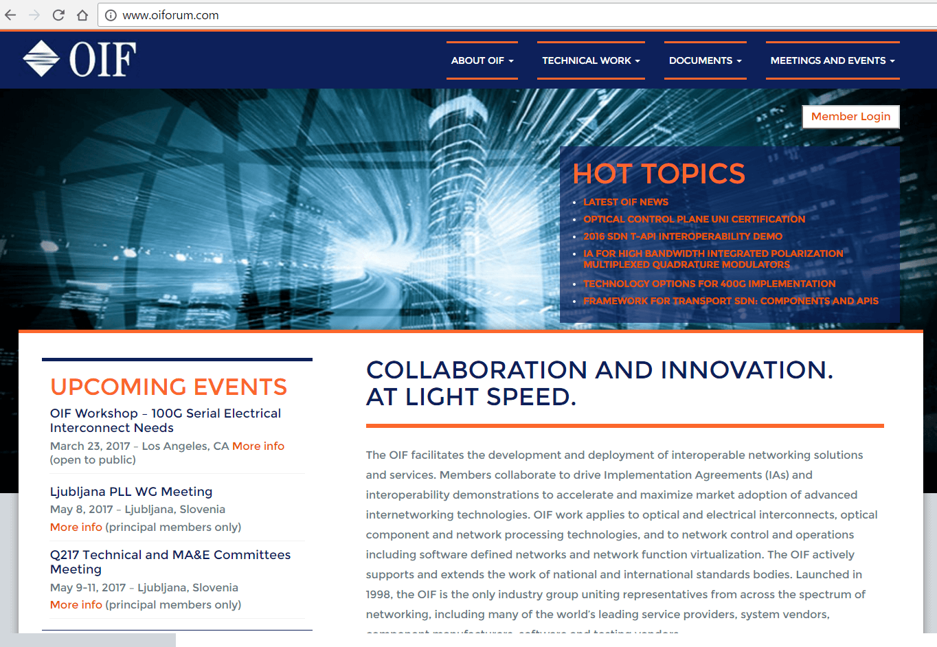 OIF Approves Polarized Multiplexed Quadrature Modulator for 400G