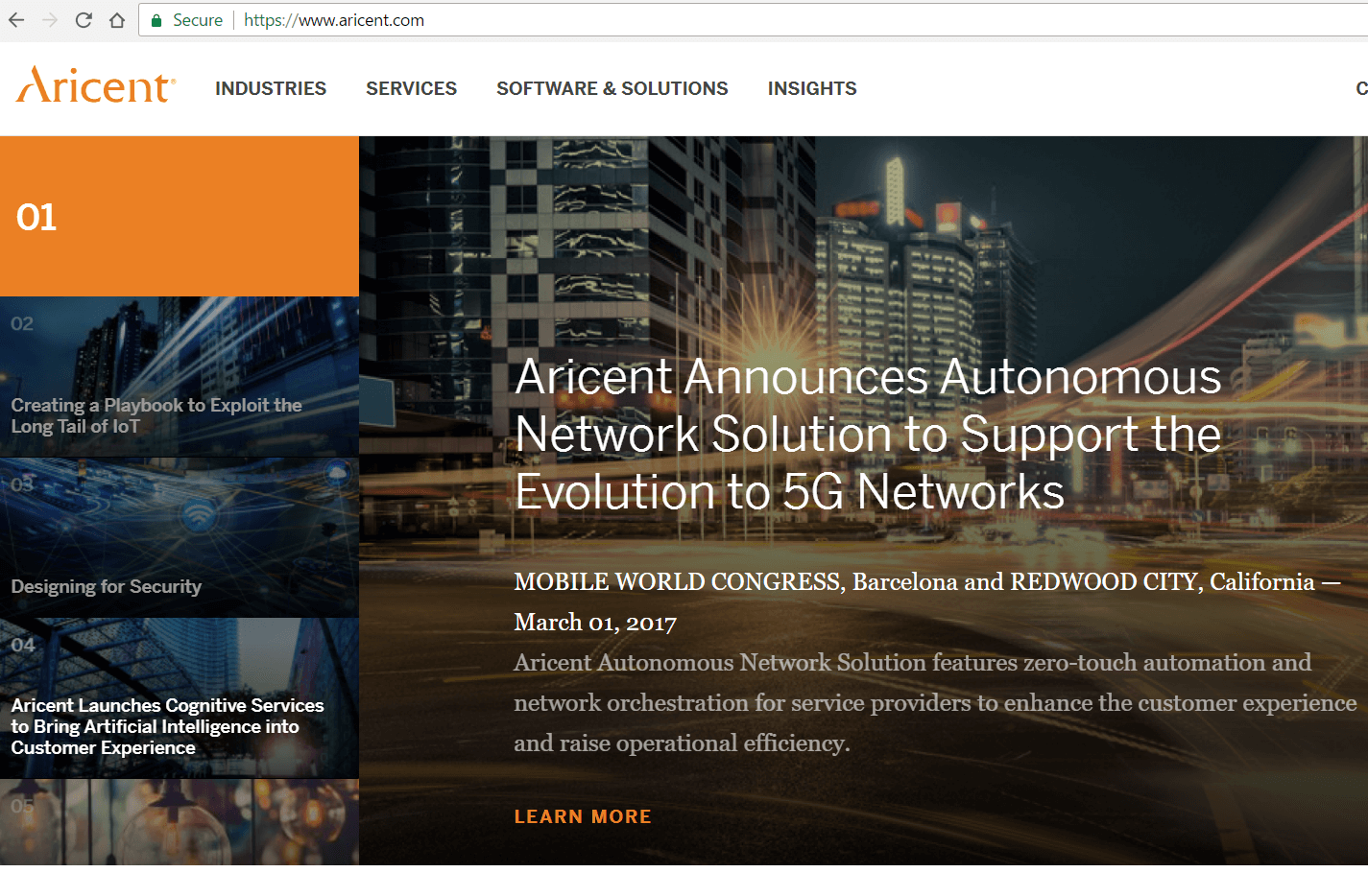 Aricent Enhances ANS for Automation in Virtualised Networks