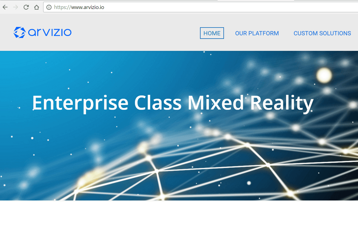Arvizio Targets Augmented Reality Software