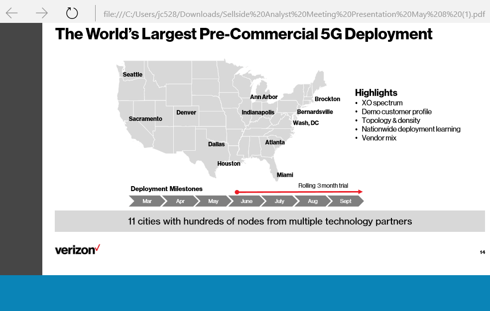 Samsung and Cisco work with Verizon to implement 5G in Detroit