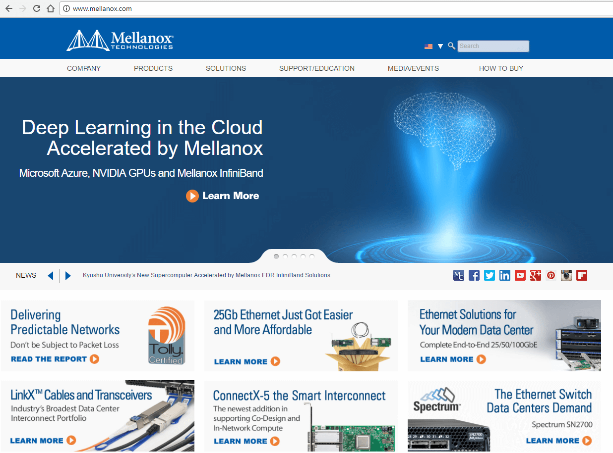 Mellanox forms strategic agreement with HPE