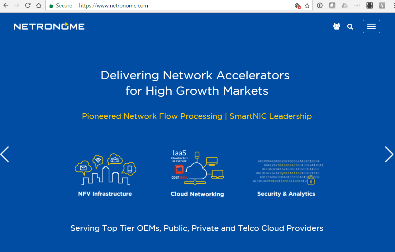 Netronome enhances Agilio SmartNIC for OPNFV Danube