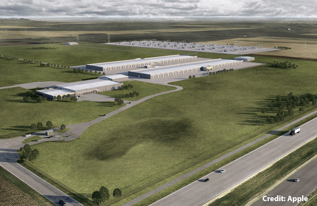 Apple picks Iowa for $1.3 billion data center