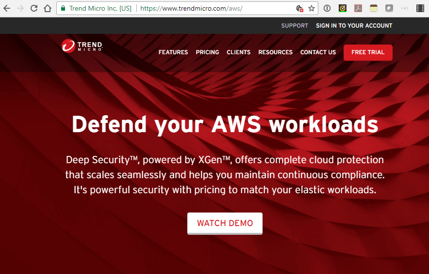 Trend Micro brings Deep Security to AWS GovCloud