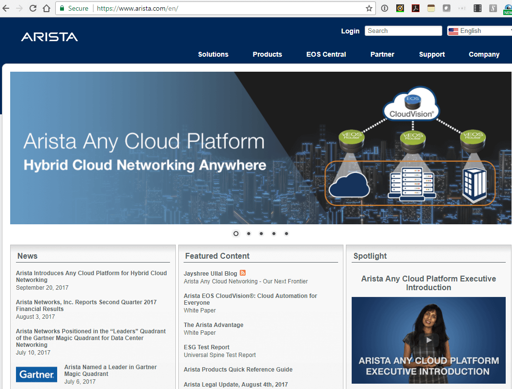 Arista’s Any Cloud aims for universal cloud consistency