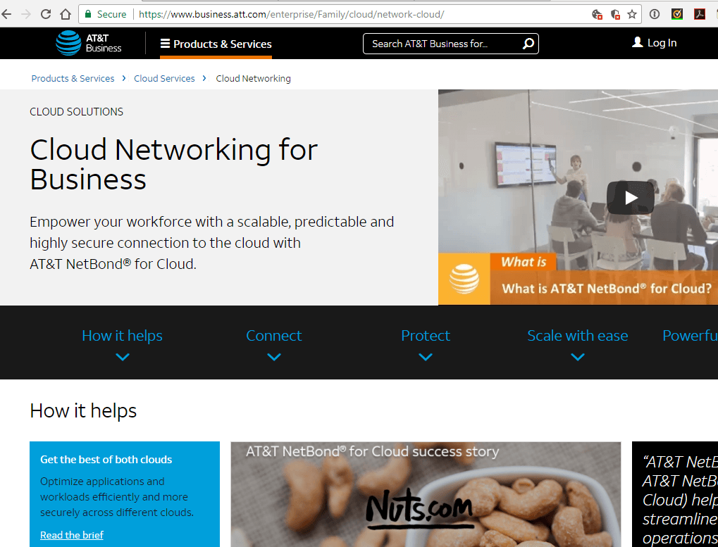 AT&T Extends its NetBond between clouds