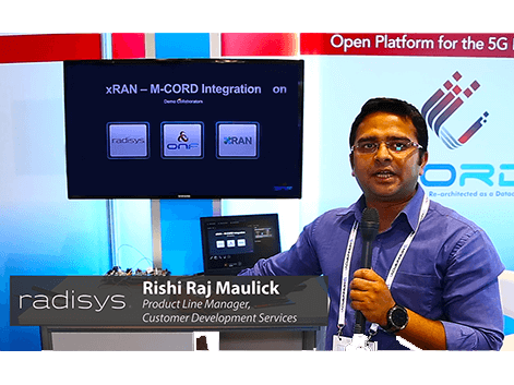 Video: xRAN + M-CORD Integration Demo