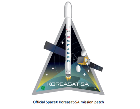 SpaceX launches Koreasat-5A