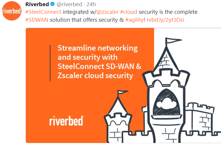 Riverbed integrates its SD-WAN with Zscaler cloud security