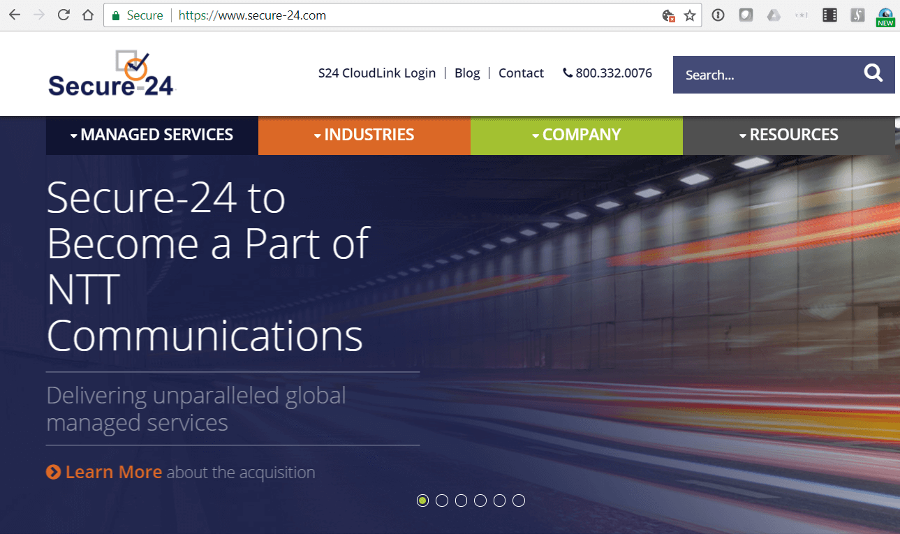 NTT Communications to Acquire Secure-24