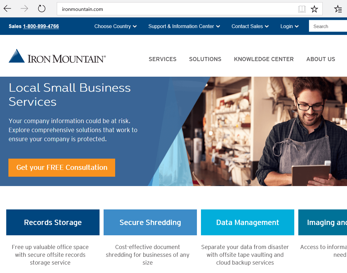 Iron Mountain to acquire IO Data Centers U.S. for $1.3B