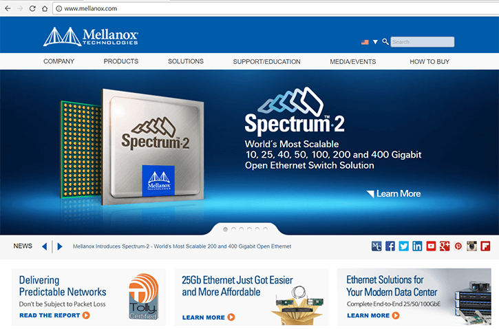 Meituan data centers deploy Mellanox Ethernet switches, adapters