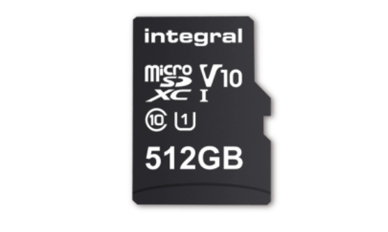 Integral Memory debuts 512GB microSDXC card