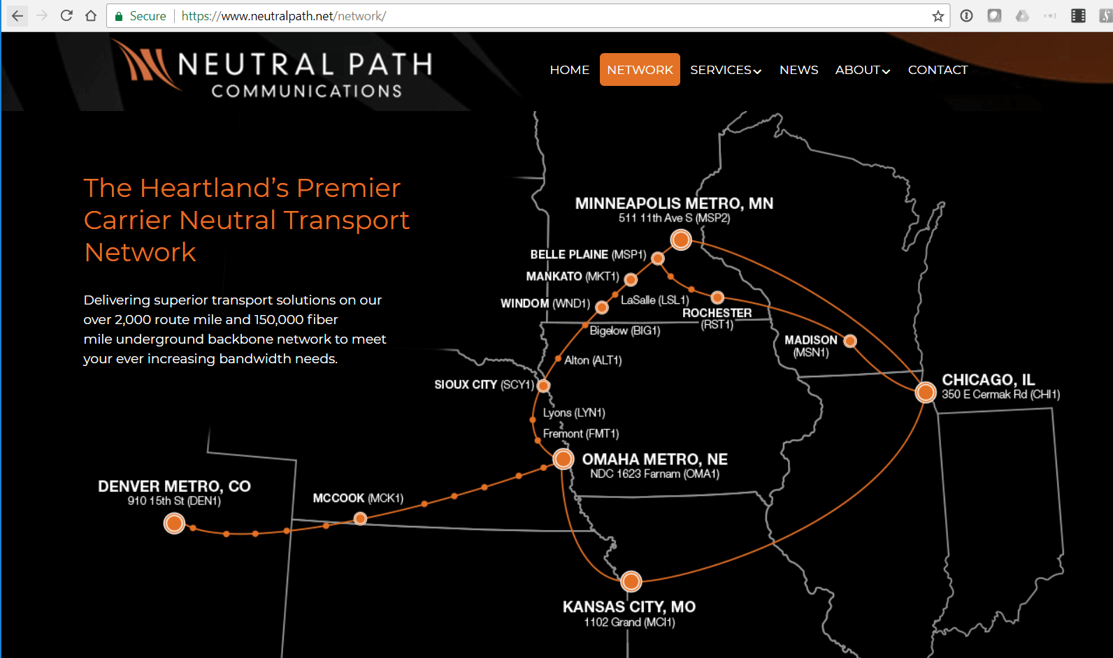 Zayo to Acquire Neutral Path for midwest fiber routes