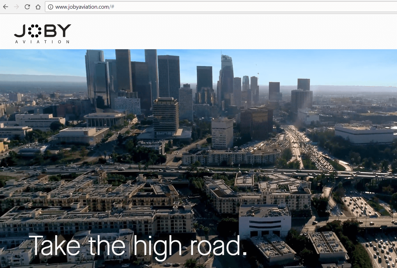 Intel leads $100 million investment in Joby Aviation