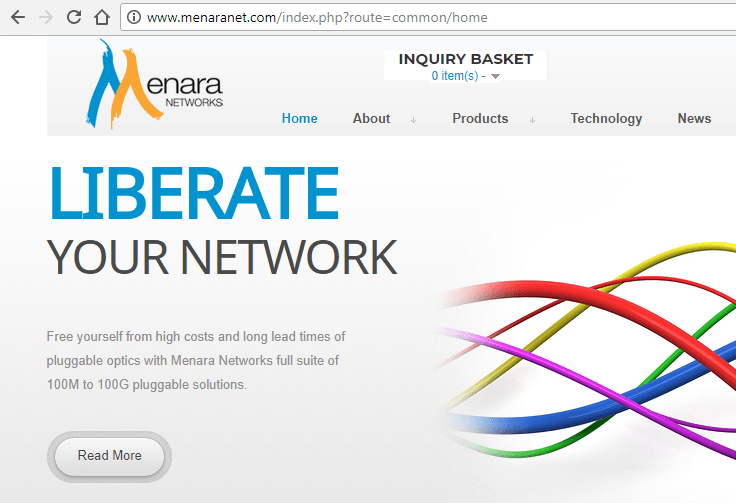 Menara samples Coherent CFP2-DCO transceivers