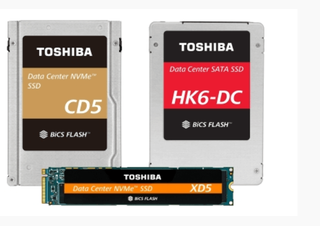 Toshiba delivers data center SSDs based on 64-layer 3-bit-per-cell flash