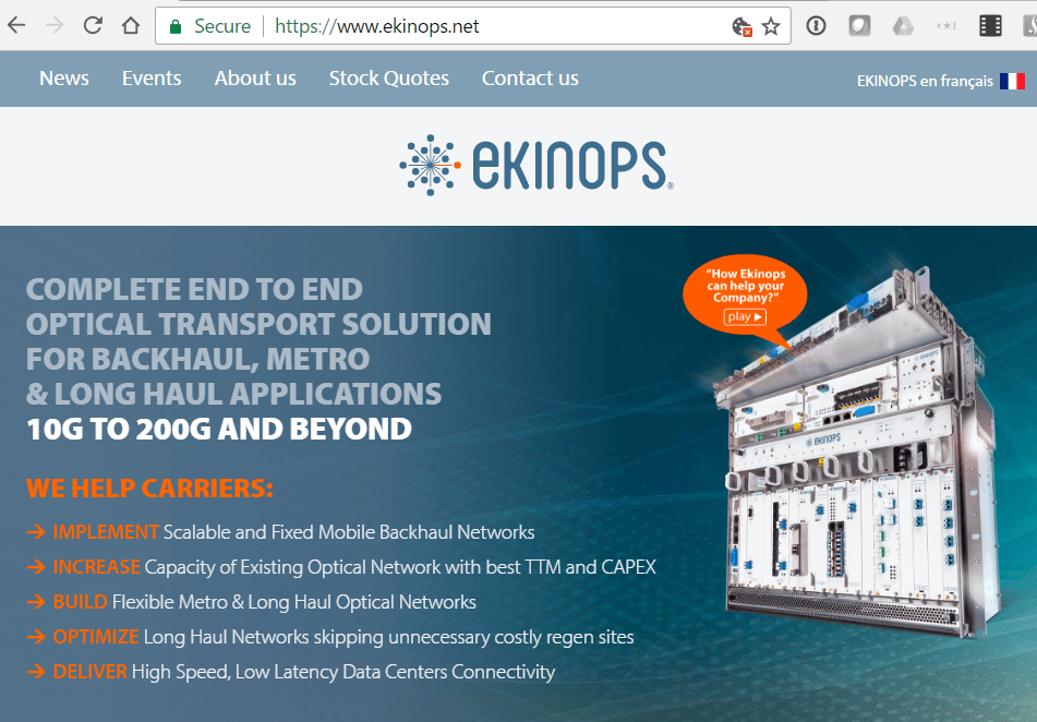 Epsilon deploys EKINOPS FlexRate in greenfield NYC metro network