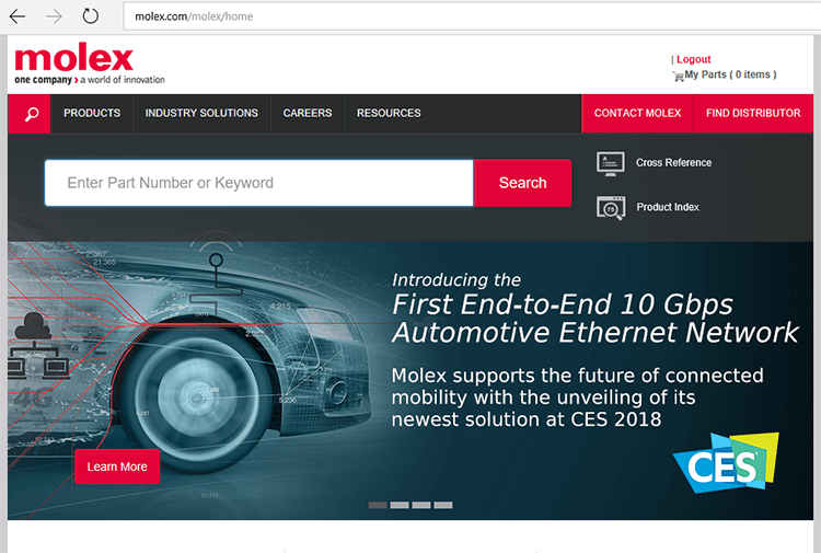 Molex and Rosenberger sign dual-sourcing agreement for automotive coaxial connectors