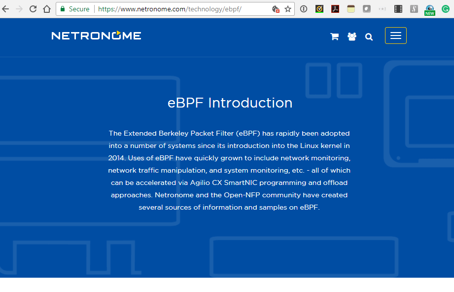 Netronome adds eBPF/XDP offload tp SmartNICs