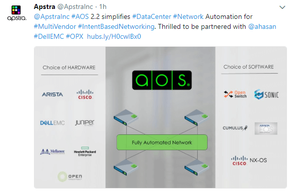 Apstra brings multi-tenant EVPNs to its network automation