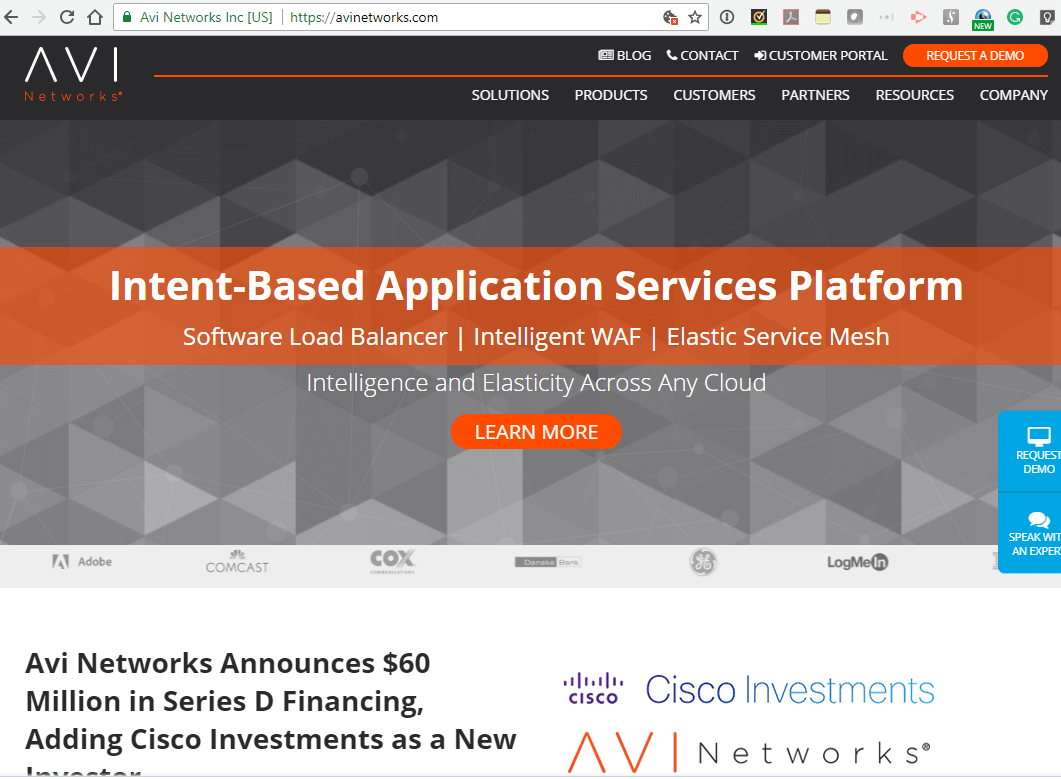 Avi pulls in $60 million including an investment from Cisco