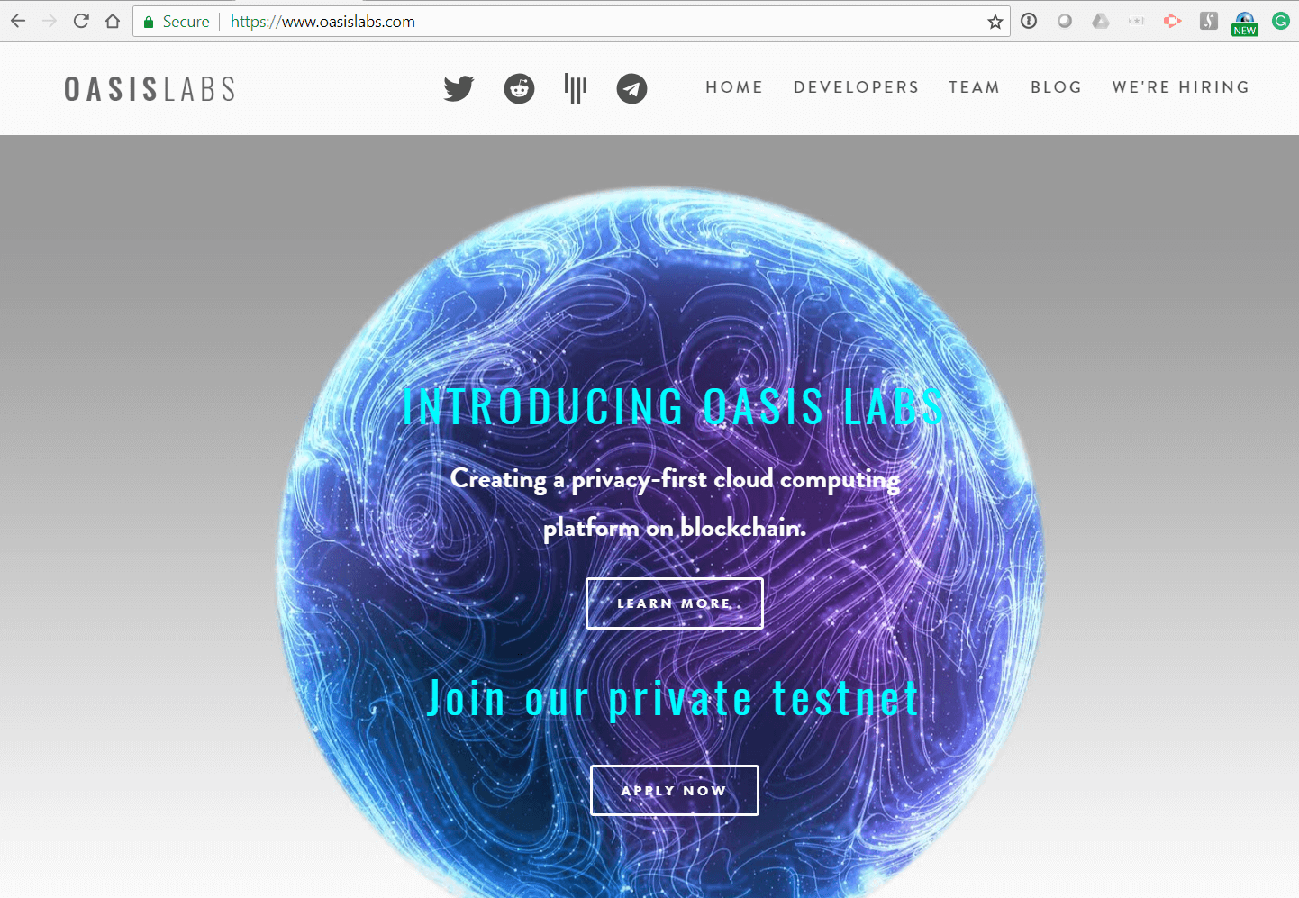 Oasis Labs plans cloud platform based on blockchain