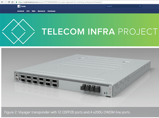 Vodafone tests Voyager whitebox for packet/optical transport