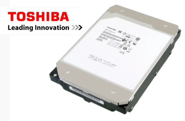 Toshiba debuts 14TB HDD for data centers
