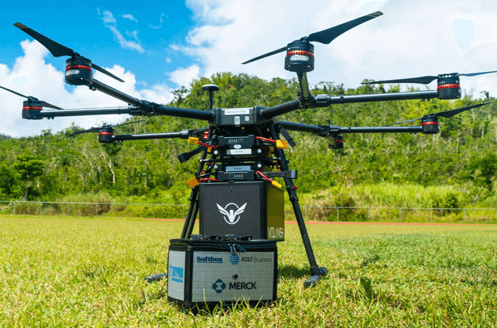 AT&T tests LTE-connected drones for medical deliveries