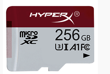 256 GB microSD cards are aimed at mobile gamers
