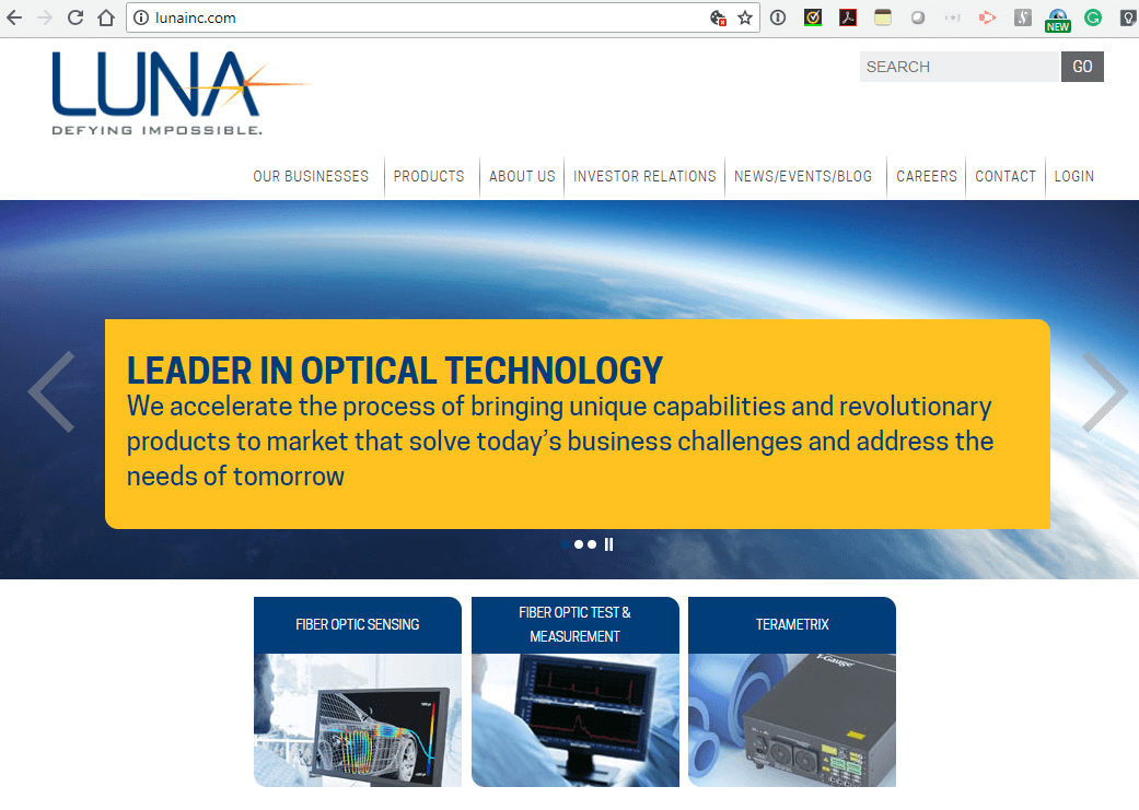 Luna divests its Optoelectronics division to OSI