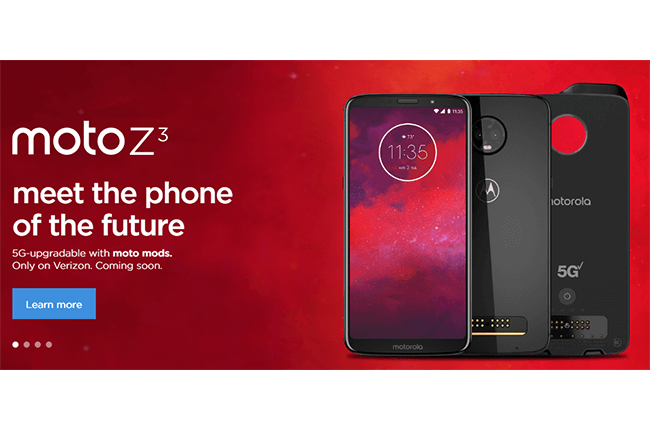 Verizon lists moto x3 5G upgradable smartphone for $480