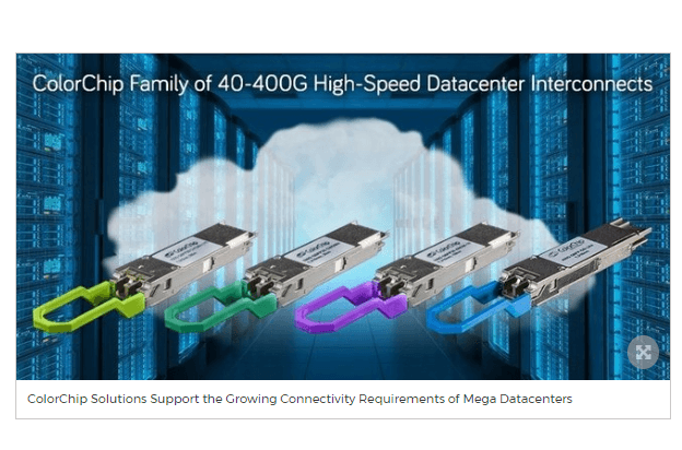 ECOC 2018:  ColorChip shows 40-400G optical transceivers