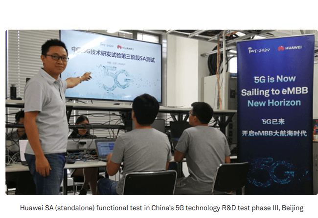 Huawei completes 5G-NR stand-alone testing in Beijing